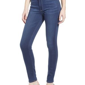 PRICE DROP: PAIGE Jeans, Blue Tulum High-Waisted Hoxton Ultra-Skinny, like new!